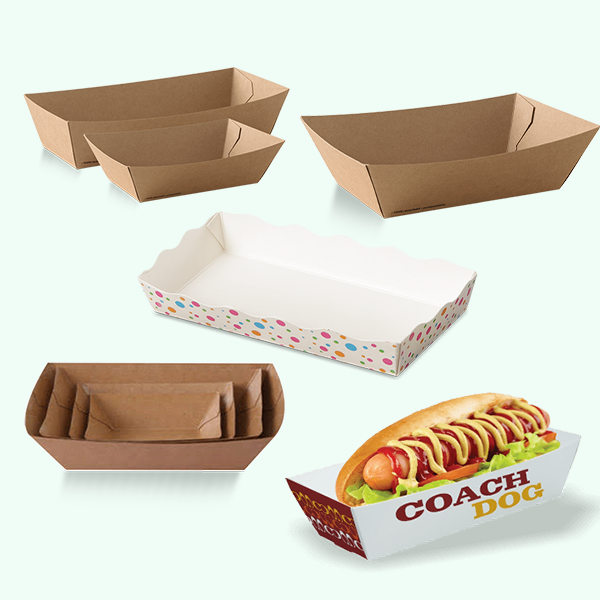 Custom Food Tray | Food Grade Packaging | EZCustomBoxes