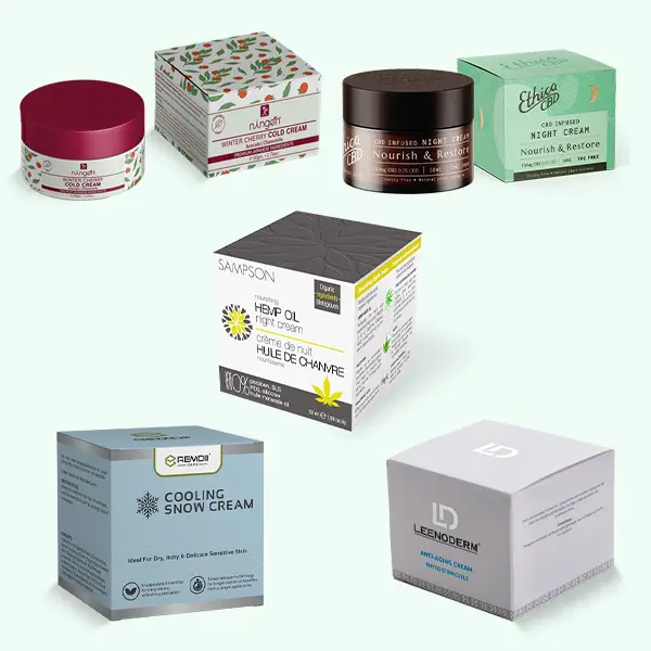 Personalize Your Cream Boxes | Wholesale Cream Packaging