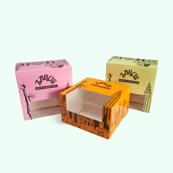 Custom Printed Food & Bakery Boxes | Wholesale Packaging